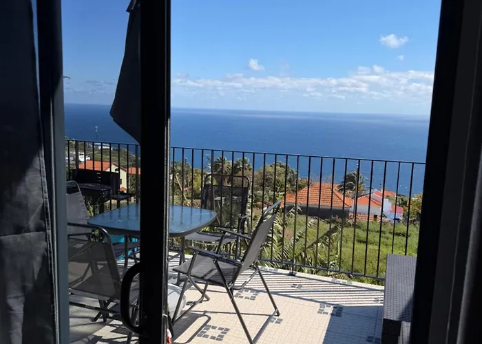 Casa Da Quinta Lägenhet Estreito Da Calheta